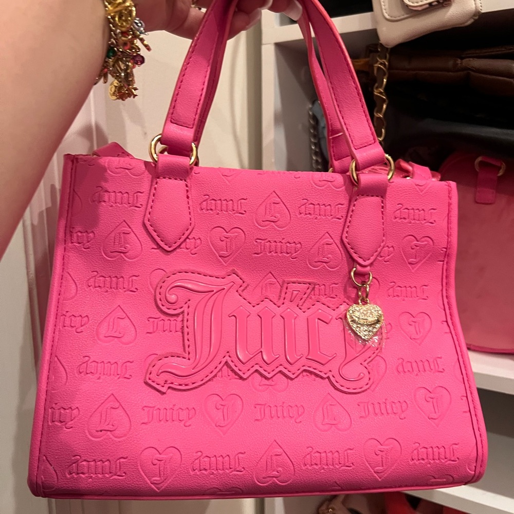 Juicy Couture Bold Pink Satchel